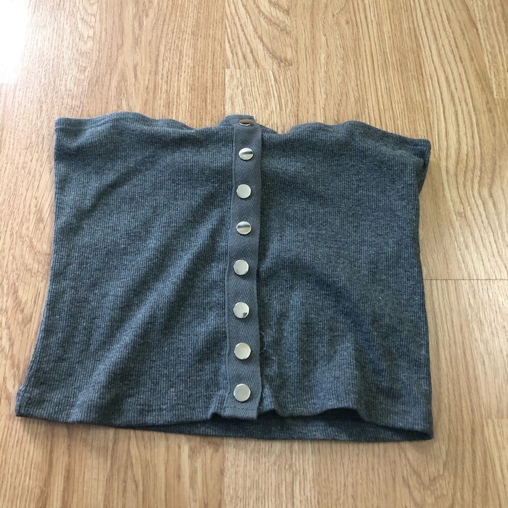 Bandeau crop top